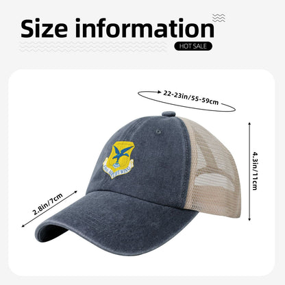 436th Airlift Wing Printed unisex baseball cap adjustable grid baseball cap veteran gift