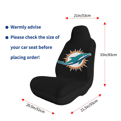Miami Dolphins Car seat protective cover personalized printed seat dust cover