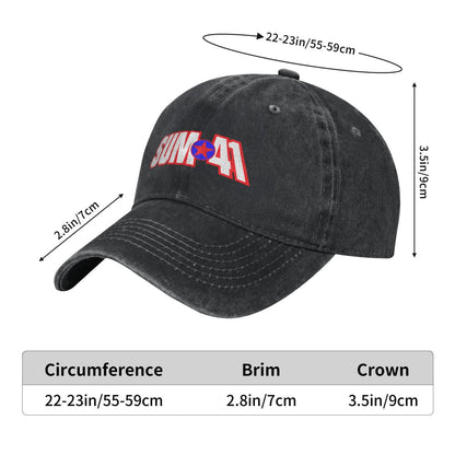 SUM 41 Printed unisex baseball cap adjustable cap outdoor sun hats trucker hat