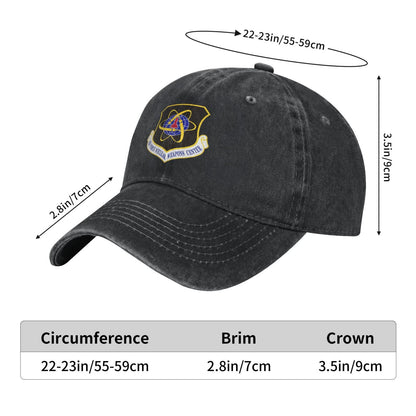 Air Force Nuclear Weapons Center Printed unisex baseball cap adjustable cap veteran gift