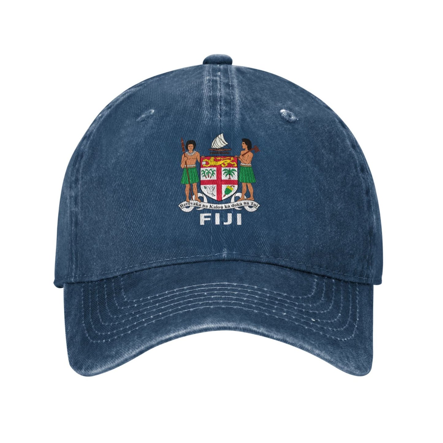Coat Of Arms Of Fiji Fijian Emblem Casquette Printed unisex baseball cap outdoor hats adjustable cap trucker gift hat