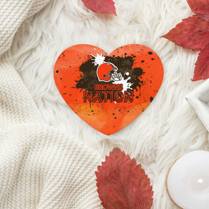 4-pcs Cleveland Browns Car Air Fresheners Cards Set car aromatherapy tablets