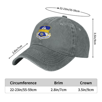 448 Combet Sustainment Wg Printing unisex baseball cap adjustable cap veteran gift