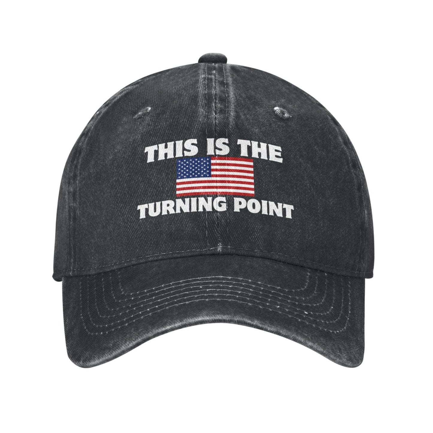 This Is The Turning Point USA Flag (2) Printed unisex baseball cap outdoor hats adjustable cap trucker gift hat