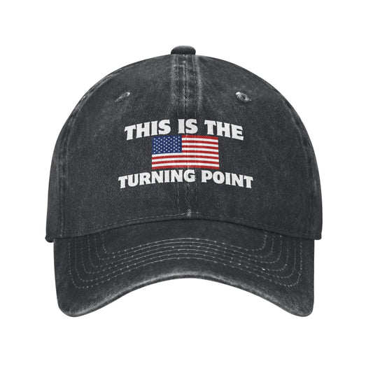 This Is The Turning Point USA Flag (2) Printed unisex baseball cap outdoor hats adjustable cap trucker gift hat