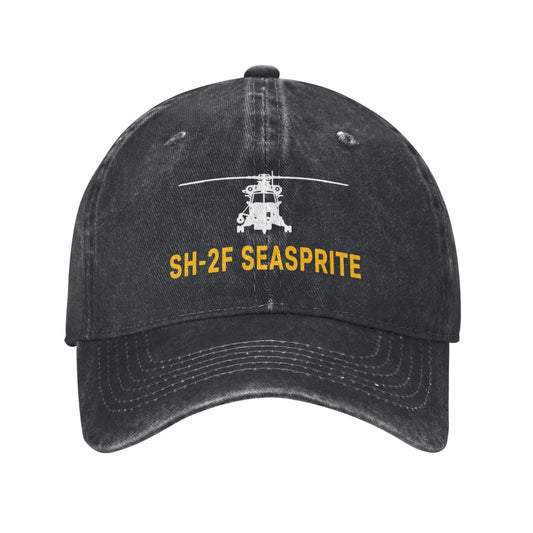 SH-2F Seasprite Printed unisex baseball cap adjustable cap outdoor sunshade trucker hat