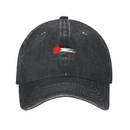 Support Palestine And Gazas Jerusalem Printed unisex baseball cap adjustable cap outdoor trucker hat veterans Gifts