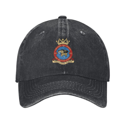 195 Grimsby Squadron Printed unisex baseball cap adjustable cap outdoor trucker hat veterans Gifts