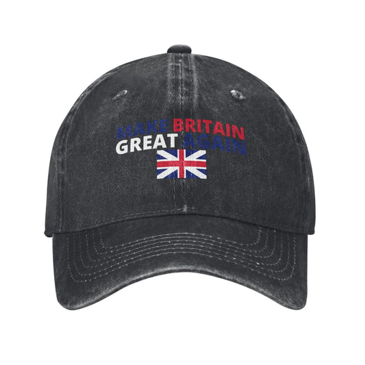 Printing MAKE BRITAIN GREAT AGAIN Printed unisex baseball cap adjustable cap outdoor trucker hat veterans Gifts