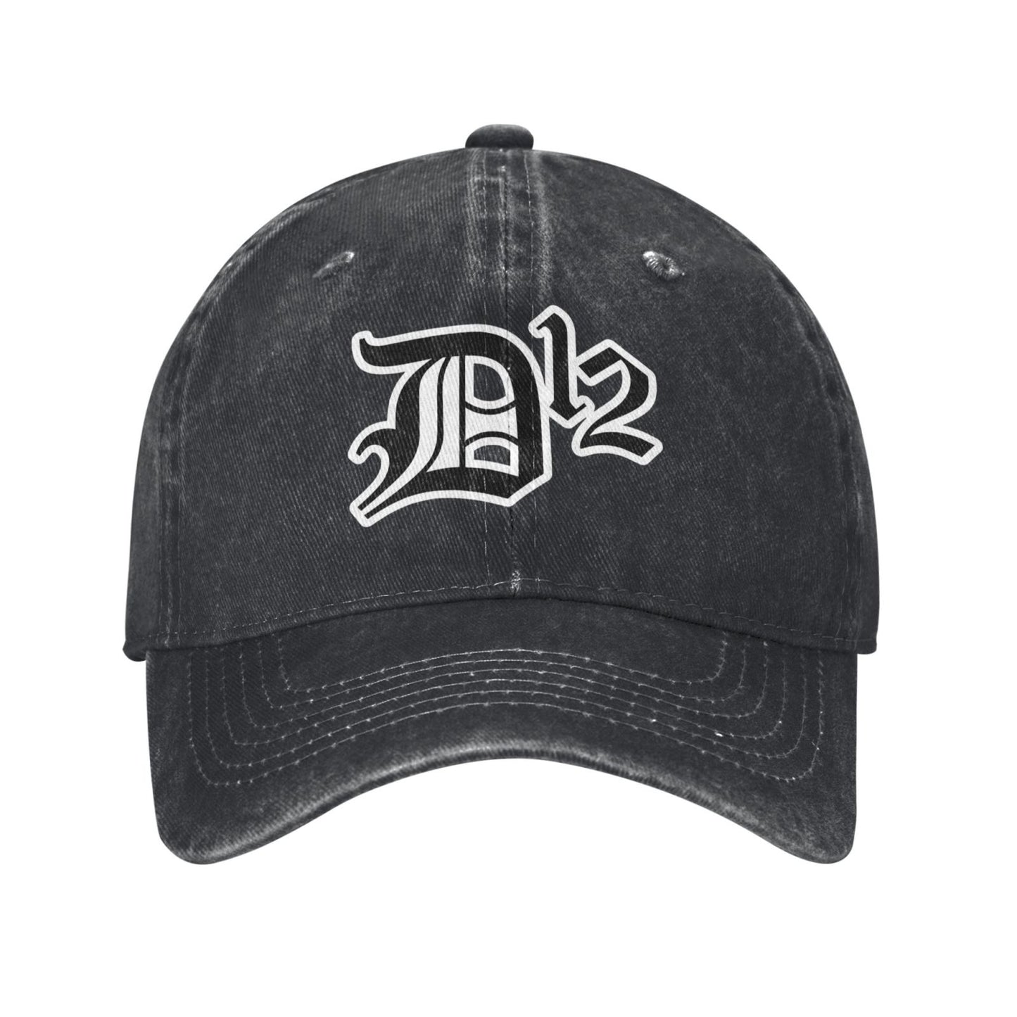 D12 Printed unisex baseball cap adjustable cap outdoor sun hats trucker hat