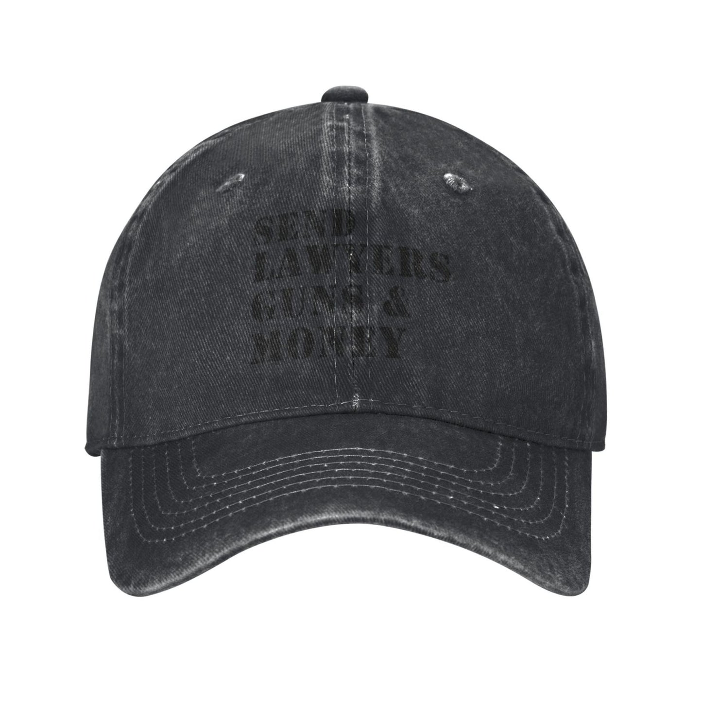 SEND LAWYERS GUNS MONEY Printed unisex baseball cap adjustable cap outdoor sun hats trucker hat