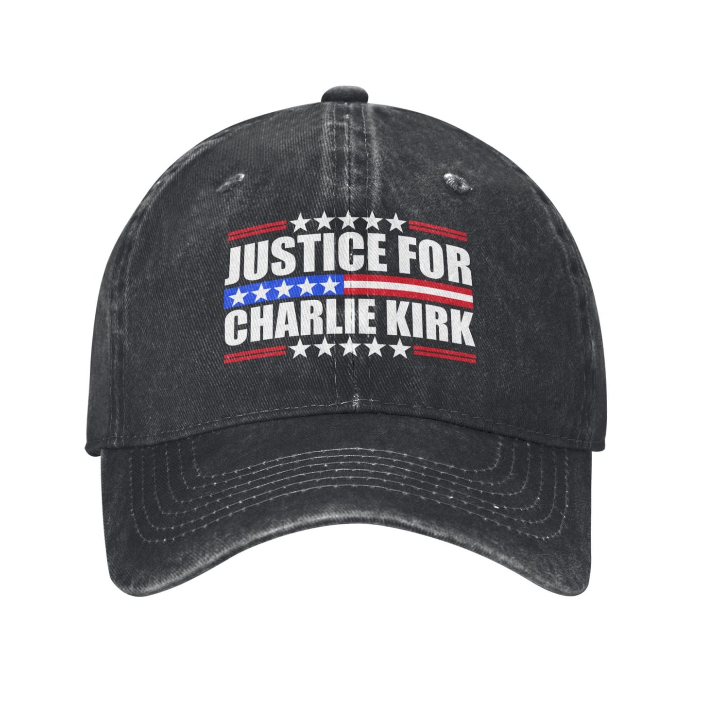 Justice For Charlie Kirk Printed unisex baseball cap outdoor hats adjustable cap trucker gift hat