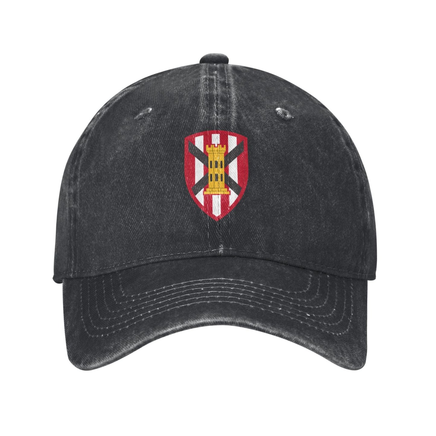 7th Engineer Brigade Printed unisex baseball cap adjustable cap outdoor sun hats trucker hat