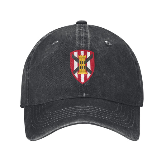7th Engineer Brigade Printed unisex baseball cap adjustable cap outdoor sun hats trucker hat