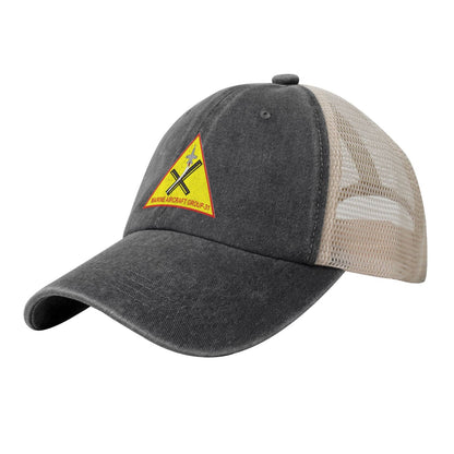 MAG31 Beaufort Printed unisex baseball cap adjustable grid baseball cap veteran gift