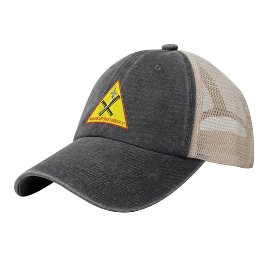 MAG31 Beaufort Printed unisex baseball cap adjustable grid baseball cap veteran gift