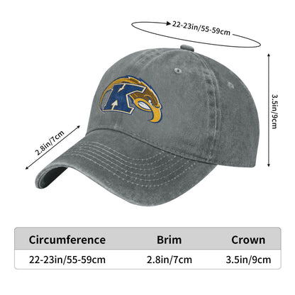 Golden Light Men's Basketball Team Printed unisex baseball cap adjustable cap outdoor sun hats trucker hat