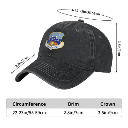 United States Air Forces Central Command-Emblem Printed unisex baseball cap adjustable cap veteran gift