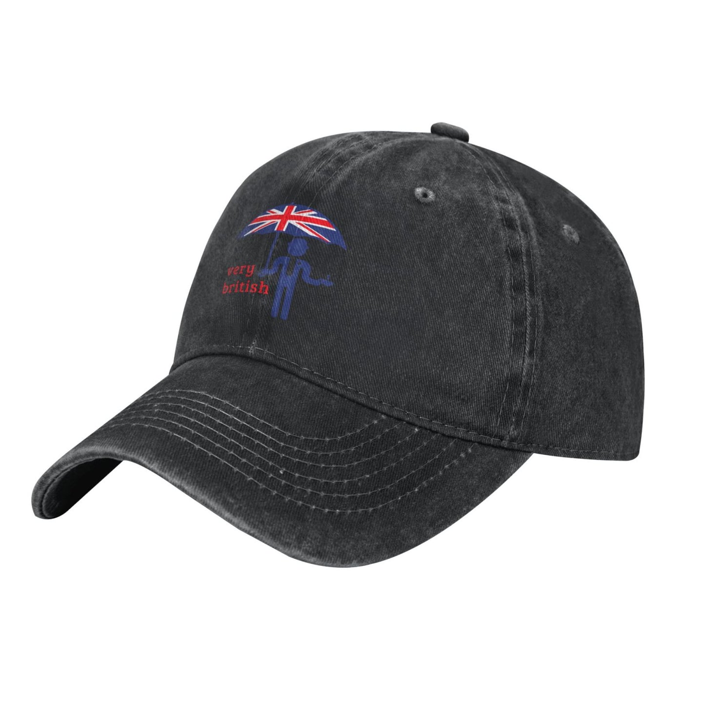 Very British Gentleman Printed unisex baseball cap adjustable cap outdoor sun hats trucker hat