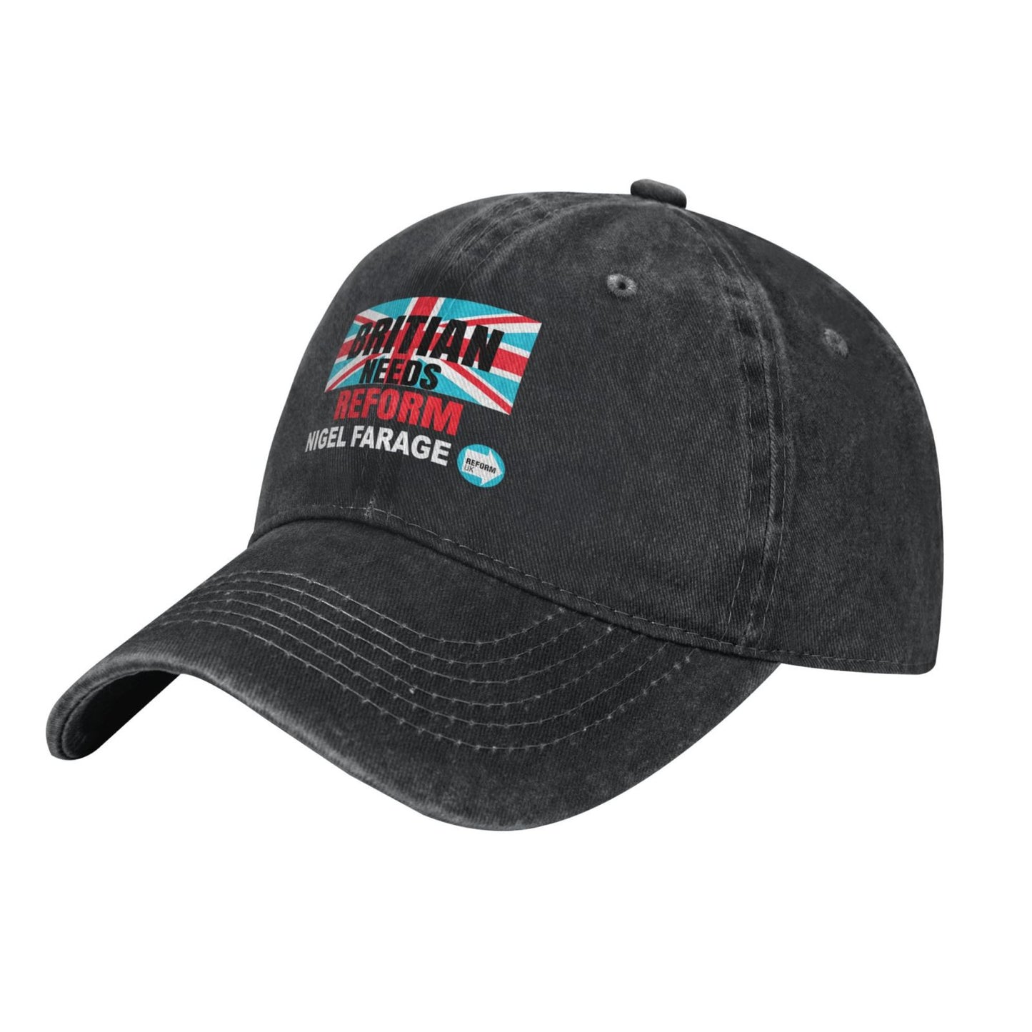 Britian Needs Reform Nigel Farage Sticker Printed unisex baseball cap adjustable cap outdoor sun hats trucker hat
