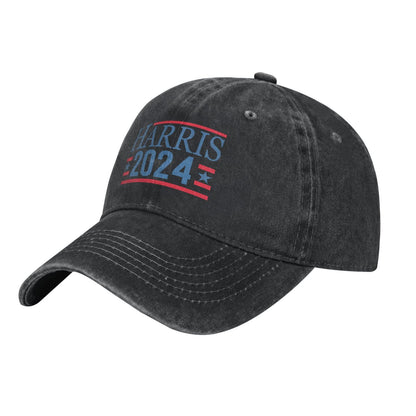 Harris 2024 Printed unisex baseball cap adjustable cap outdoor sun hats trucker hat