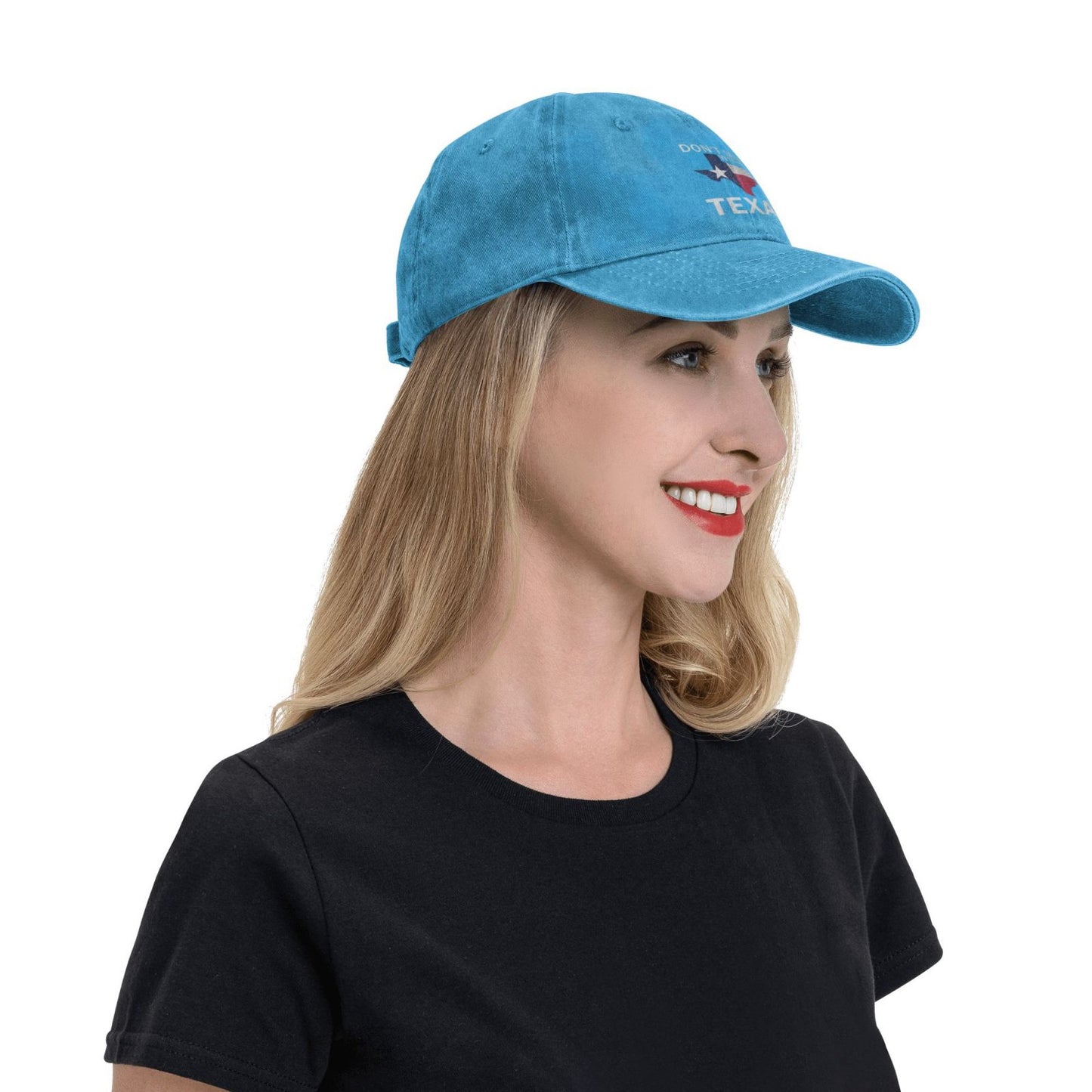 Don't Mess with Texas Printed unisex baseball cap adjustable cap outdoor sunshade trucker hat