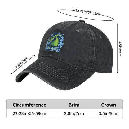 Danville Dragons Logo Printed unisex baseball cap adjustable cap outdoor sun hats trucker hat