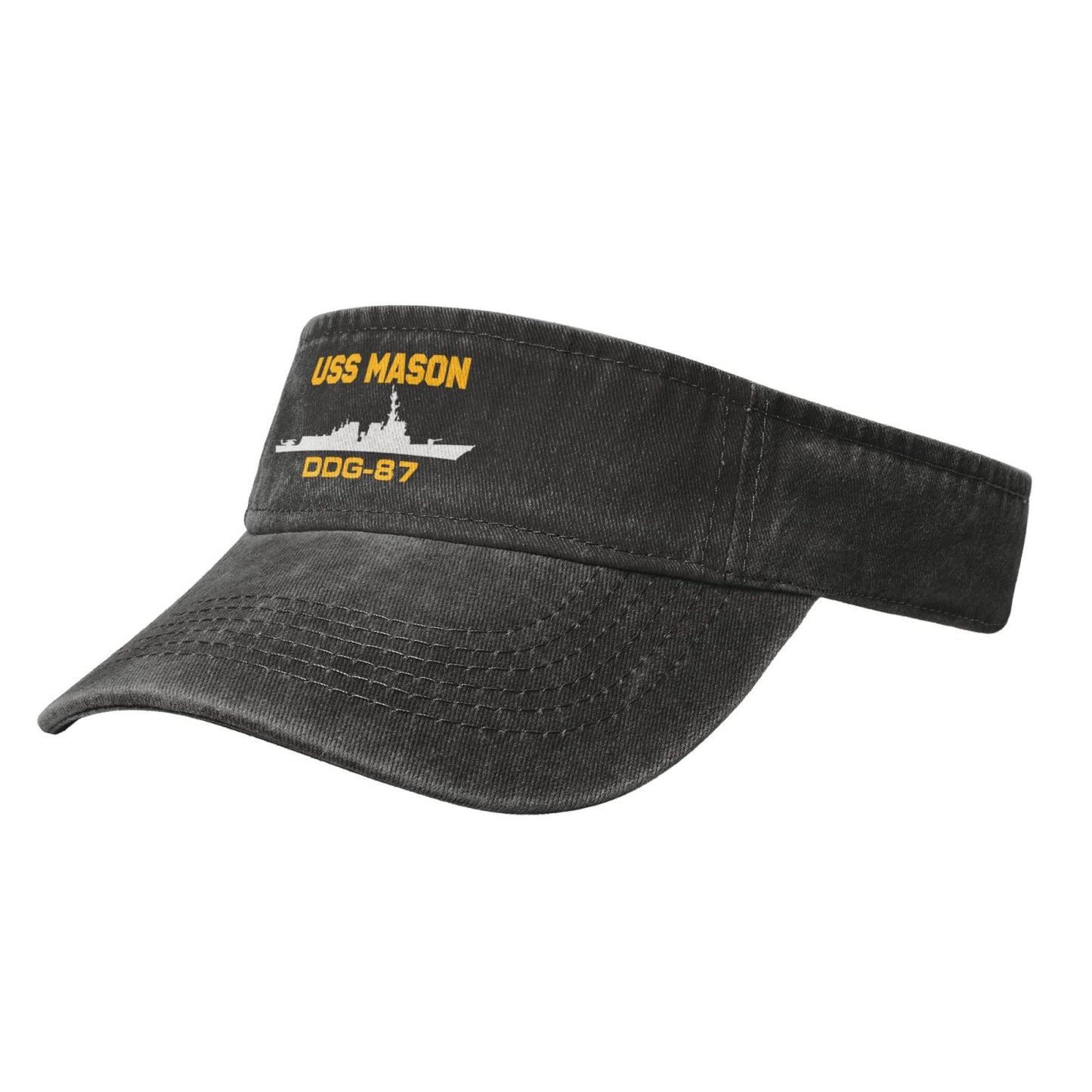 USS Mason (DDG-87) Printed adjustable Empty Top Baseball Sun Cap unisex outdoor sports hat veterans gift