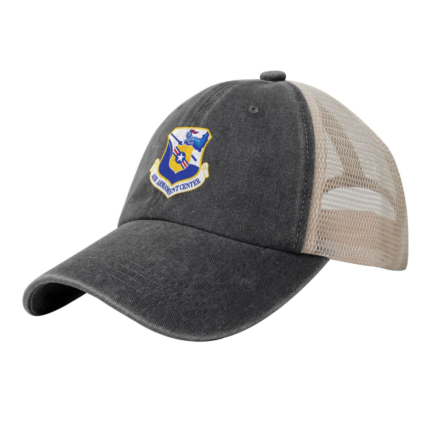 Air Armament Center Printed unisex baseball cap adjustable grid baseball cap veteran gift