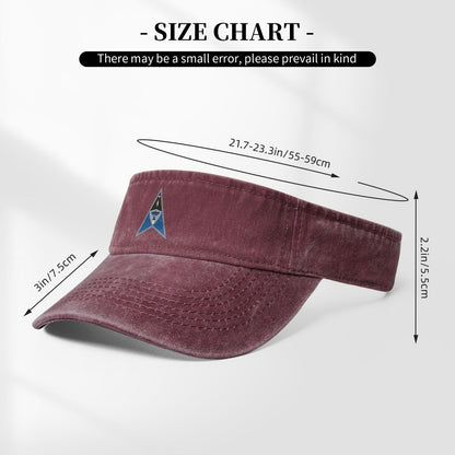 Space Delta 6 Emblem Printing adjustable Empty Top Baseball Sun Cap unisex outdoor sport hat veterans gift