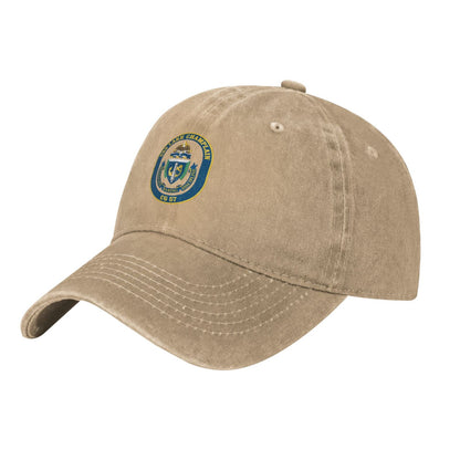 USS Lake Champlain CG 57 Printed unisex baseball cap adjustable cap outdoor sun hats trucker hat