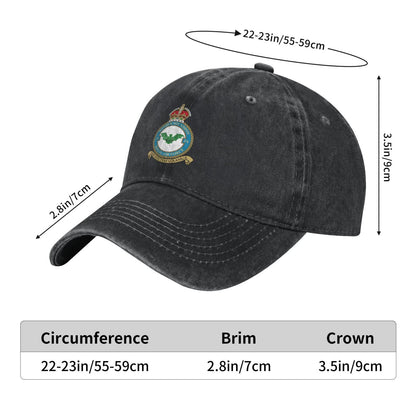 9 Bomber Squadron Printed unisex baseball cap adjustable cap outdoor trucker hat veterans Gifts