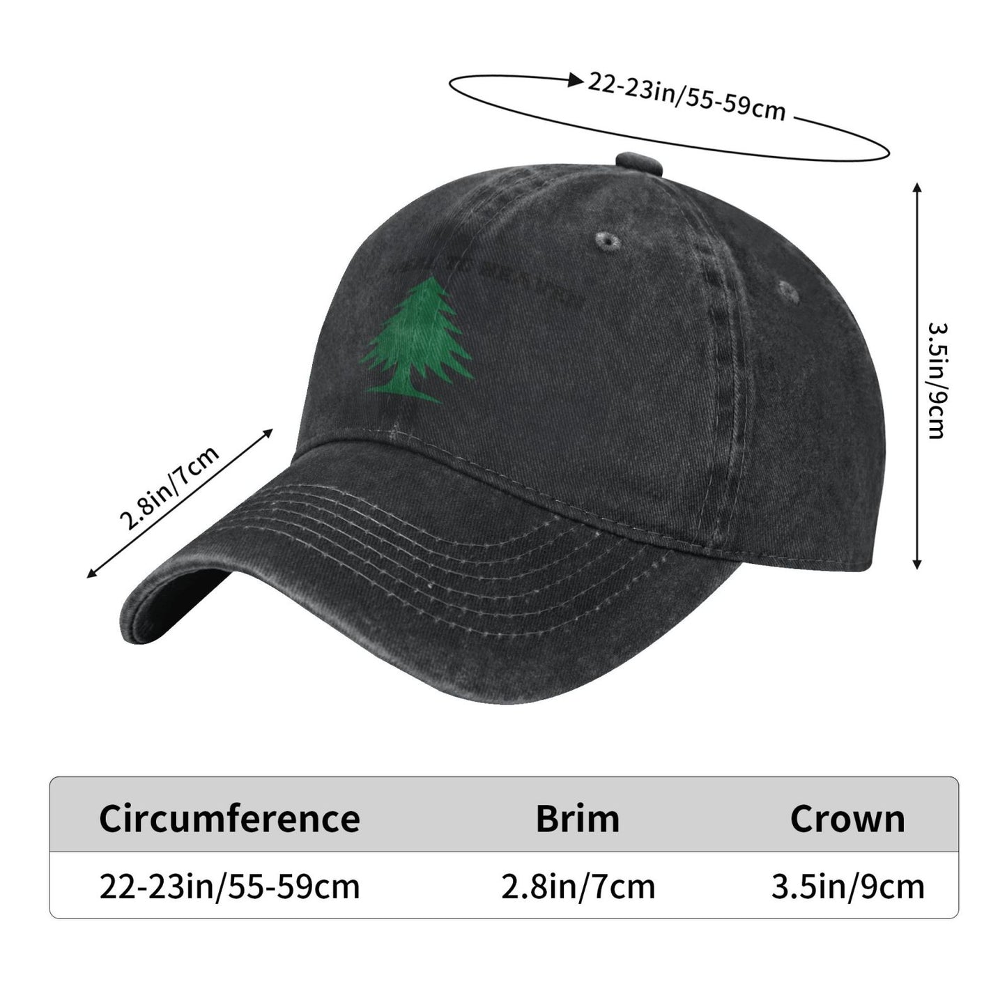 An Appelal To Heaven Printed unisex baseball cap outdoor hats adjustable cap trucker gift hat