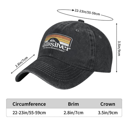 Quikshier Printed unisex baseball cap adjustable cap outdoor sun hats trucker hat