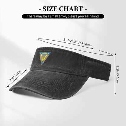 MAG-39 Insignia Printing adjustable Empty Top Baseball Sun Cap unisex outdoor sport hat veterans gift