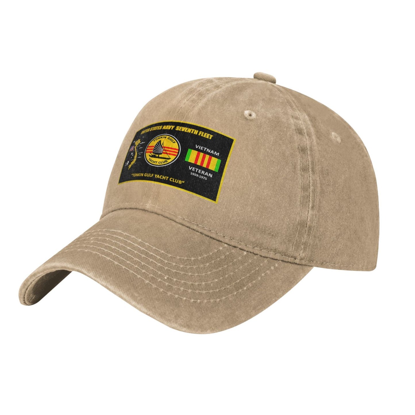 Tonkin Gulf Yacht Club Printed unisex baseball cap adjustable cap outdoor sunshade trucker hat
