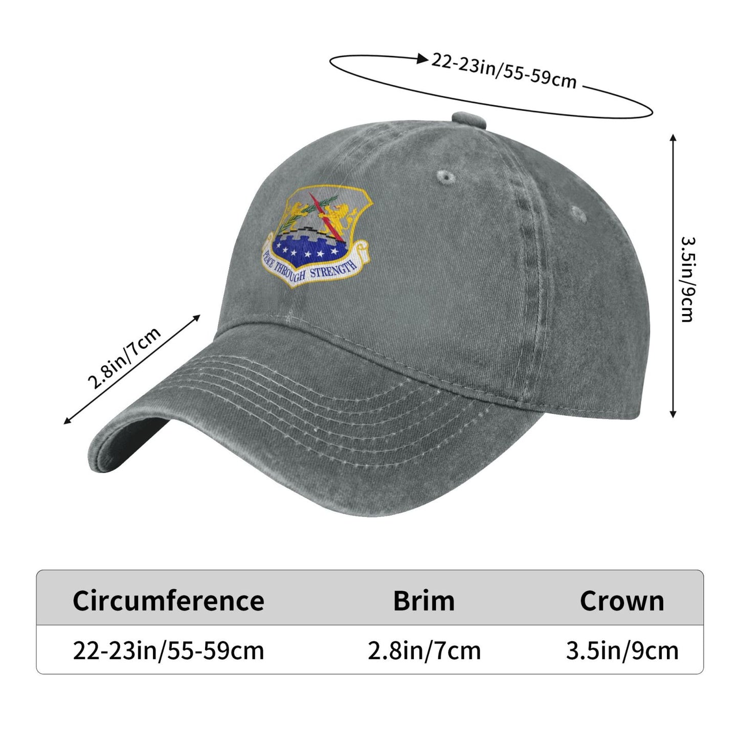 100th Air Refueling Wing Printed unisex baseball cap adjustable cap veteran gift