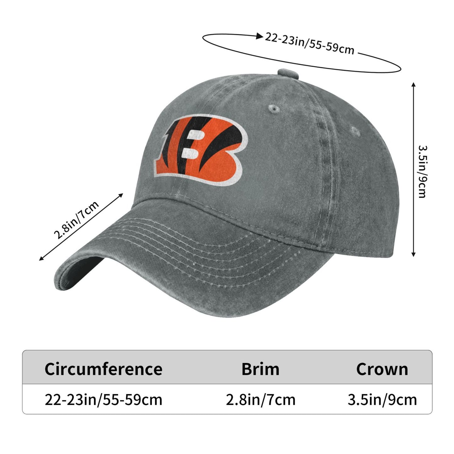 CIN Printed unisex baseball cap outdoor hats adjustable cap trucker gift hat