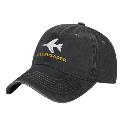 RF-8 Crusader Printing unisex baseball cap adjustable hats Outdoor leisure hat veteran gift