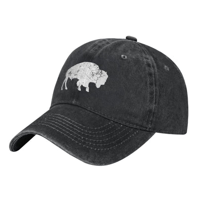 Buffalo Vintage Bison Printed unisex baseball cap outdoor hats adjustable cap trucker gift hat