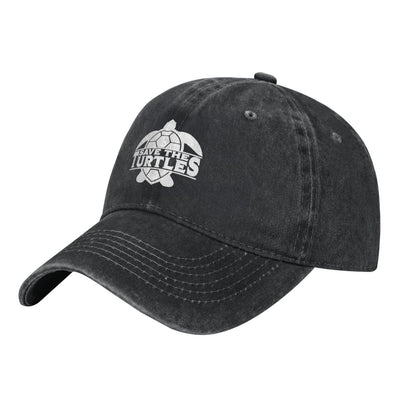Save The Turtles Printed unisex baseball cap adjustable cap outdoor sun hats trucker hat