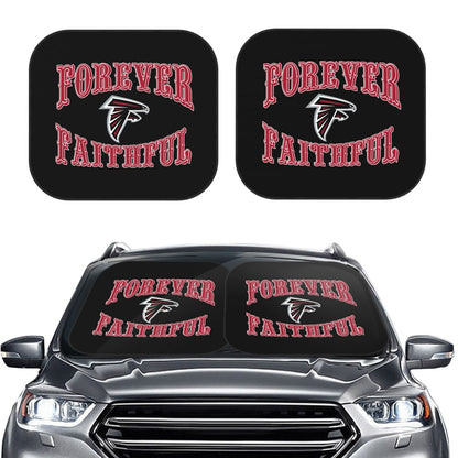 Atlanta Falcons Car front windshield sunshade UV resistant sunshade foldable