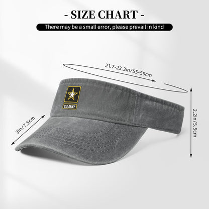 Of The United States Army Printing adjustable Empty Top Baseball Sun Cap unisex outdoor sport hat veterans gift