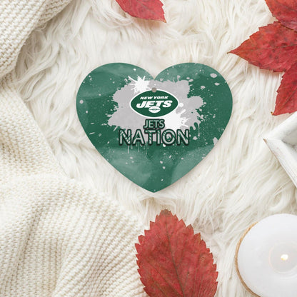 4-pcs New York Jets Car Air Fresheners Cards Set car aromatherapy tablets