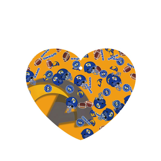 4-pcs Los Angeles Rams Car Air Fresheners Cards Set car aromatherapy tablets
