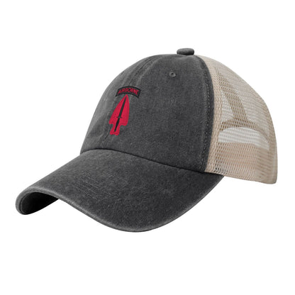 U.S.A Special Operations Command SSI (1989-2015) Printed unisex baseball cap adjustable grid baseball cap veteran gift