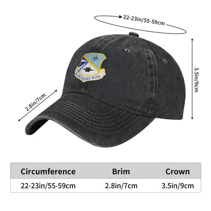 552d Air Control Wing Printing unisex baseball cap adjustable cap veteran gift