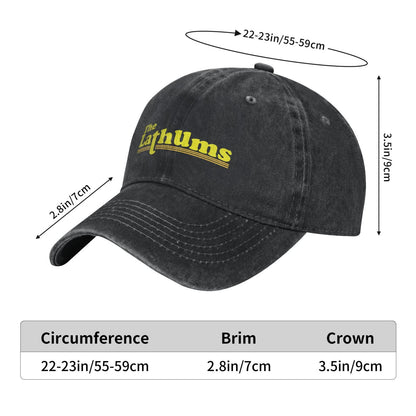 The Lathums Printed unisex baseball cap adjustable cap outdoor sun hats trucker hat