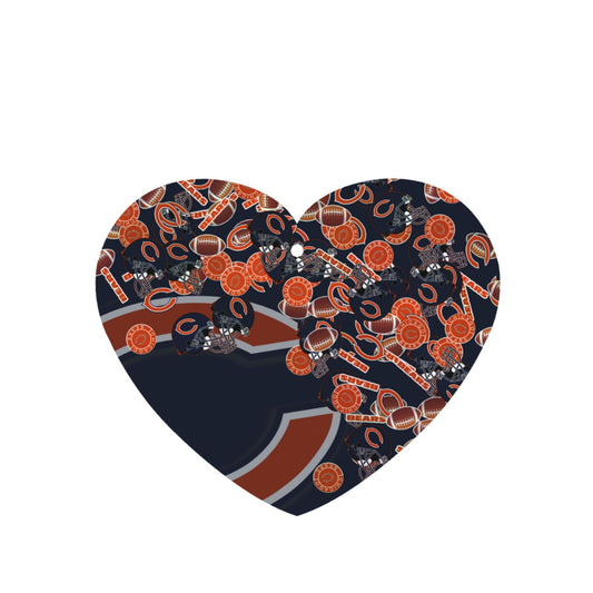 4-pcs Chicago Bears Car Air Fresheners Cards Set car aromatherapy tablets