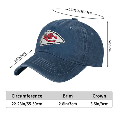 KC Printed unisex baseball cap outdoor hats adjustable cap trucker gift hat